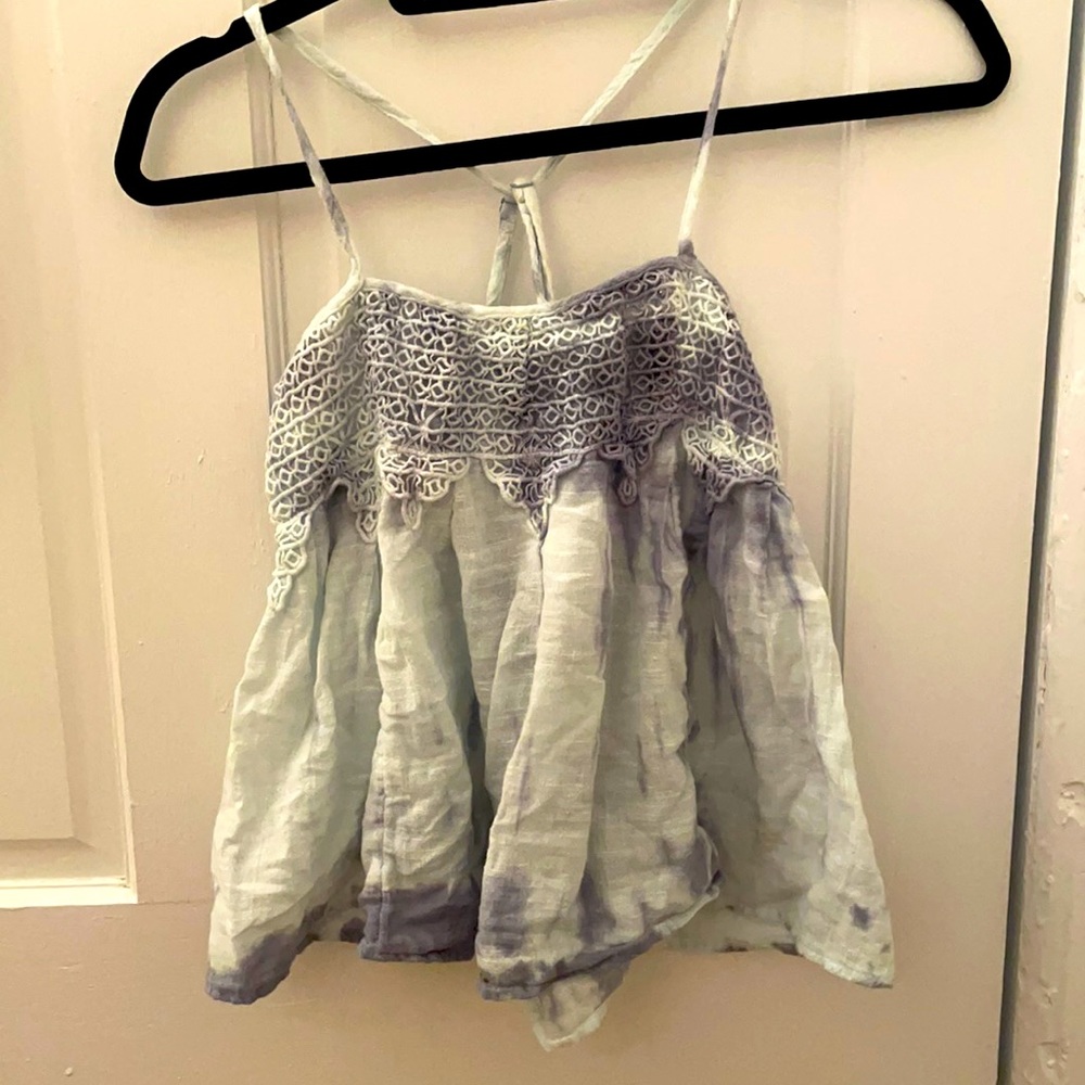 American eagle babydoll tank tie dyed